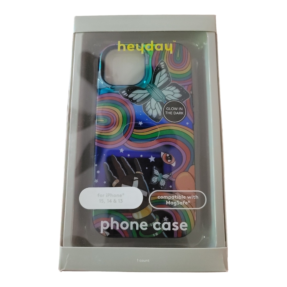 Heyday Apple iPhone 15, 14, and 13 Butterfly Case w/ MagSafe Ameen Taahir Collab - Picture 3 of 14